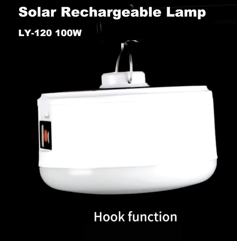Solar Multi-Functional Emergency LED Light Bulb with USB Charging