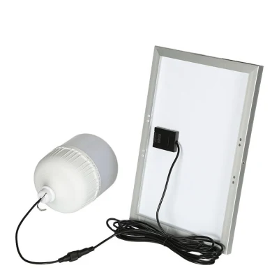 Wholesale High Brightness Waterproof Rating IP65 Metal Hook LED Solar Bulb